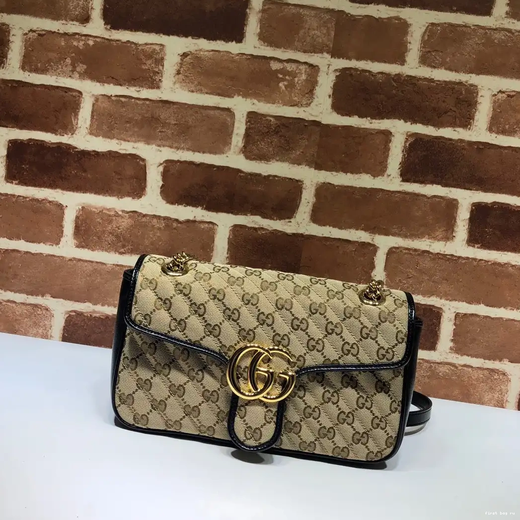 First bag ru Marmont GG shoulder bag small GUCCI 0623